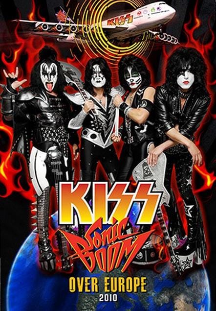 KISS TAMPERE FINLAND 10/6/2010 Sonic Boom Over Europe City Guitar Picks