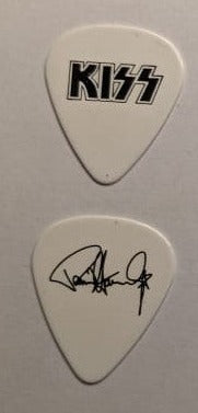 KISS 2012 The Tour Black Logo on White Guitar Picks