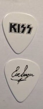 KISS 2012 The Tour Black Logo on White Guitar Picks