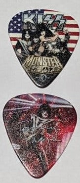 KISS 2012-2013 Monster World Tour USA Commemorative City Guitar Picks