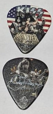 KISS 2012-2013 Monster World Tour USA Commemorative City Guitar Picks