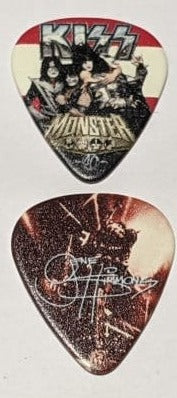 KISS 2012-2013 Monster World Tour AUSTRIA Commemorative City Guitar Picks