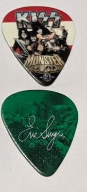 KISS 2012-2013 Monster World Tour AUSTRIA Commemorative City Guitar Picks