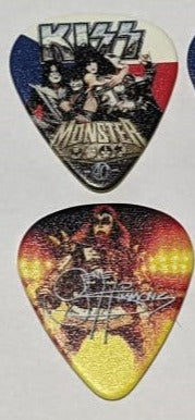 KISS 2012-2013 Monster World Tour CZECH REPUBLIC Commemorative City Guitar Picks
