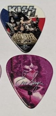 KISS 2012-2013 Monster World Tour CZECH REPUBLIC Commemorative City Guitar Picks