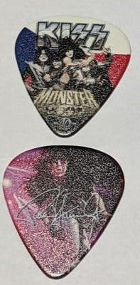 KISS 2012-2013 Monster World Tour CZECH REPUBLIC Commemorative City Guitar Picks