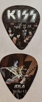 KISS Monster World Tour Oslo Norway 6-30-2012 City Guitar Picks