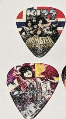 KISS 2012-2013 Monster World Tour NORWAY Commemorative City Guitar Picks