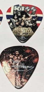 KISS 2012-2013 Monster World Tour NORWAY Commemorative City Guitar Picks