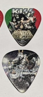 KISS 2012-2013 Monster World Tour ITALY Commemorative City Guitar Picks