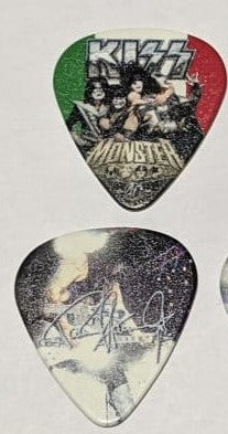 KISS 2012-2013 Monster World Tour ITALY Commemorative City Guitar Picks