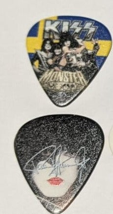 KISS 2012-2013 Monster World Tour SWEDEN Commemorative City Guitar Picks