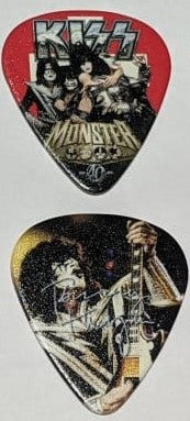 KISS 2012-2013 Monster World Tour SWITZERLAND Commemorative City Guitar Picks