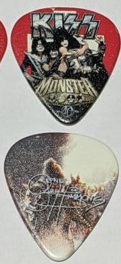 KISS 2012-2013 Monster World Tour SWITZERLAND Commemorative City Guitar Picks