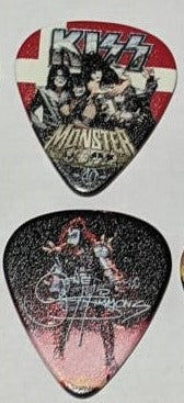 KISS 2012-2013 Monster World Tour DENMARK Commemorative City Guitar Picks