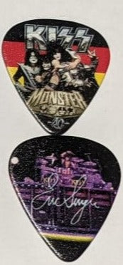 KISS 2012-2013 Monster World Tour GERMANY Commemorative City Guitar Picks