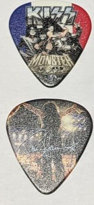 KISS 2012-2013 Monster World Tour FRANCE Commemorative City Guitar Picks