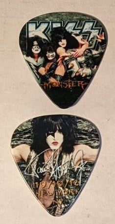 KISS The Late Show 10-10-2012 David Letterman Guitar Picks