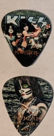 KISS The Late Show 10-10-2012 David Letterman Guitar Picks