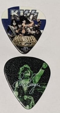KISS 2012-2013 Monster World Tour FINLAND Commemorative City Guitar Picks