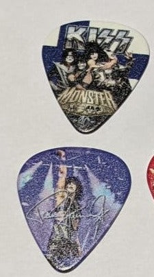 KISS 2012-2013 Monster World Tour FINLAND Commemorative City Guitar Picks