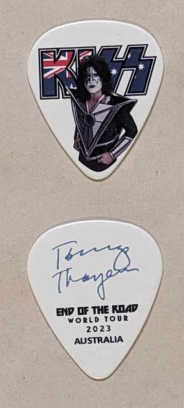 KISS 2023 End of the Road AUSTRALIA Flag Guitar Picks