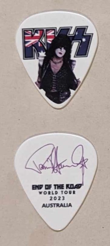 KISS 2023 End of the Road AUSTRALIA Flag Guitar Picks