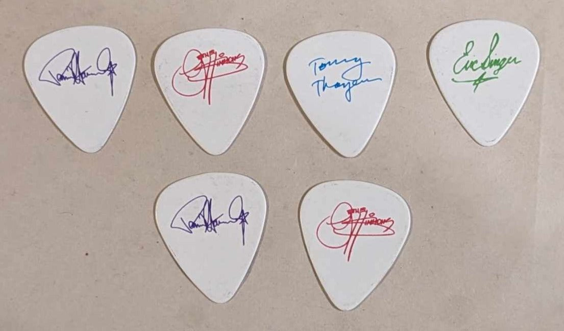 KISS 2015 40th Anniversary Tour AUSTRALIA Set of 6 guitar Picks