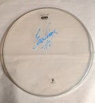 CHULA VISTA/SAN DIEGO 8-12-2012 ERIC SINGER Stage-Used Signed drumheads