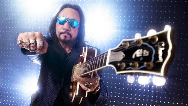 Ace Frehley Space Invader 2014 Yellow Guitar Pick