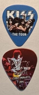 KISS 2012 The Tour CINCINNATI 8-31-12 City Guitar Picks