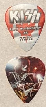 KISS 2011 HSOE FORT MCMURRAY AFB CANADA 7-2-2011 City Guitar Picks