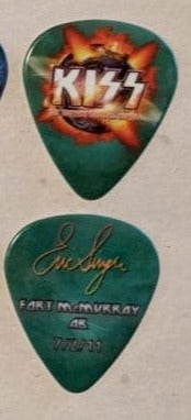 KISS 2011 HSOE FORT MCMURRAY AFB CANADA 7-2-2011 City Guitar Picks
