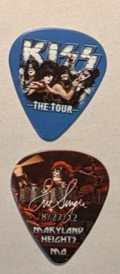 KISS 2012 The Tour MARYLAND HEIGHTS 8-27-12 City Guitar Picks