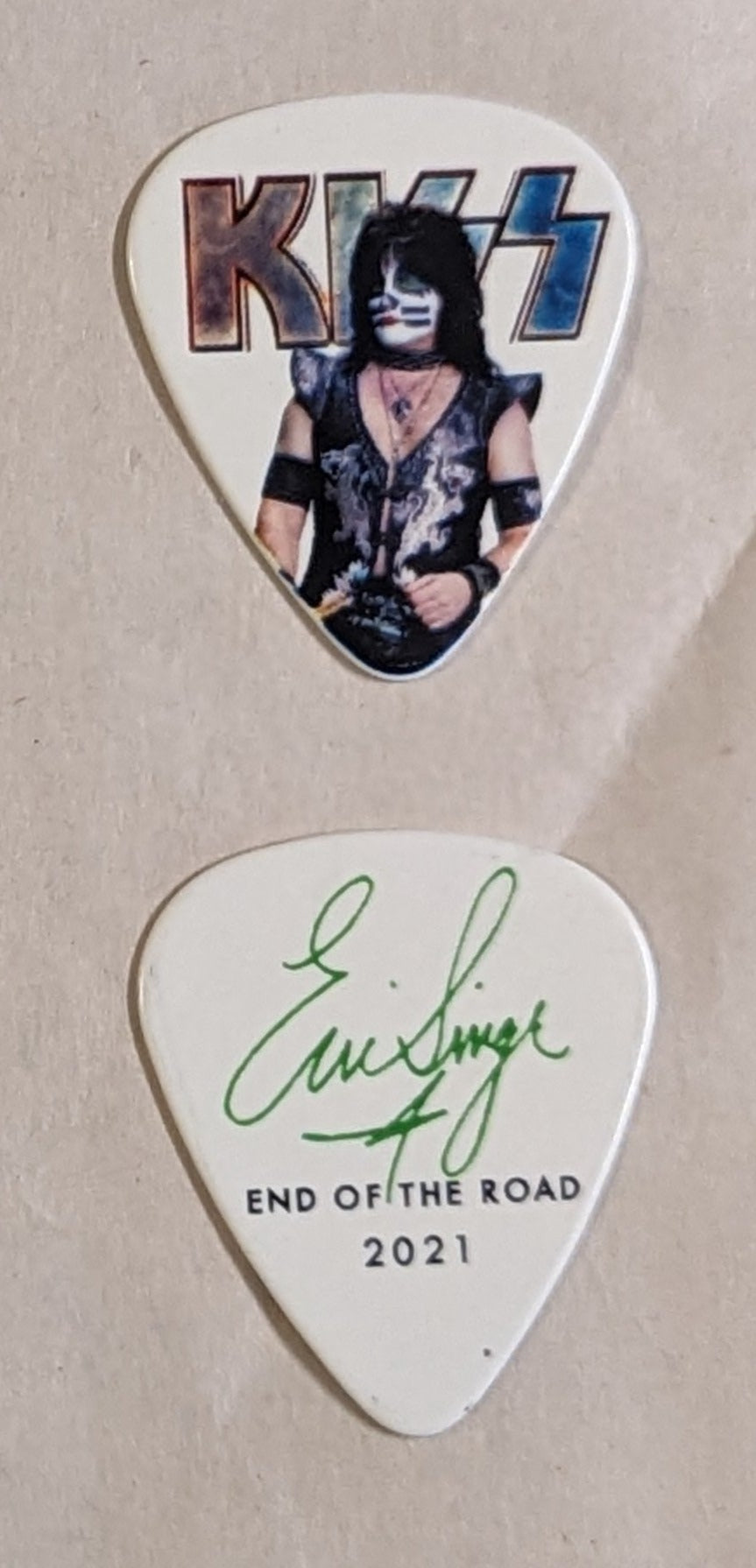 KISS 2021 End of the Road Tour INDIVIDUAL PICTURES Guitar Picks VERSION 2