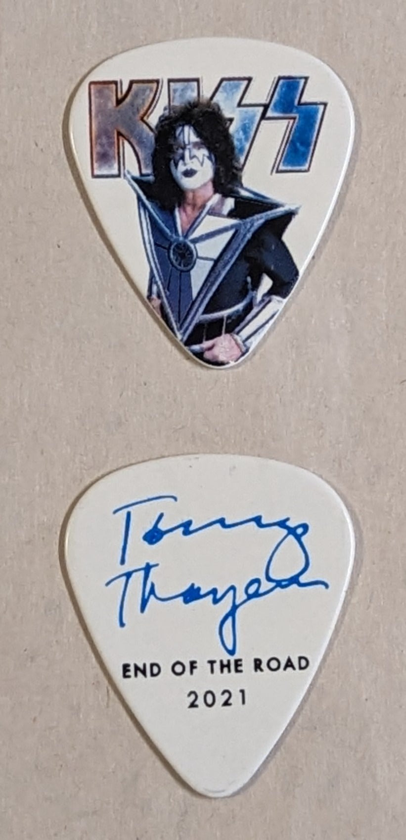 KISS 2021 End of the Road Tour INDIVIDUAL PICTURES Guitar Picks VERSION 2
