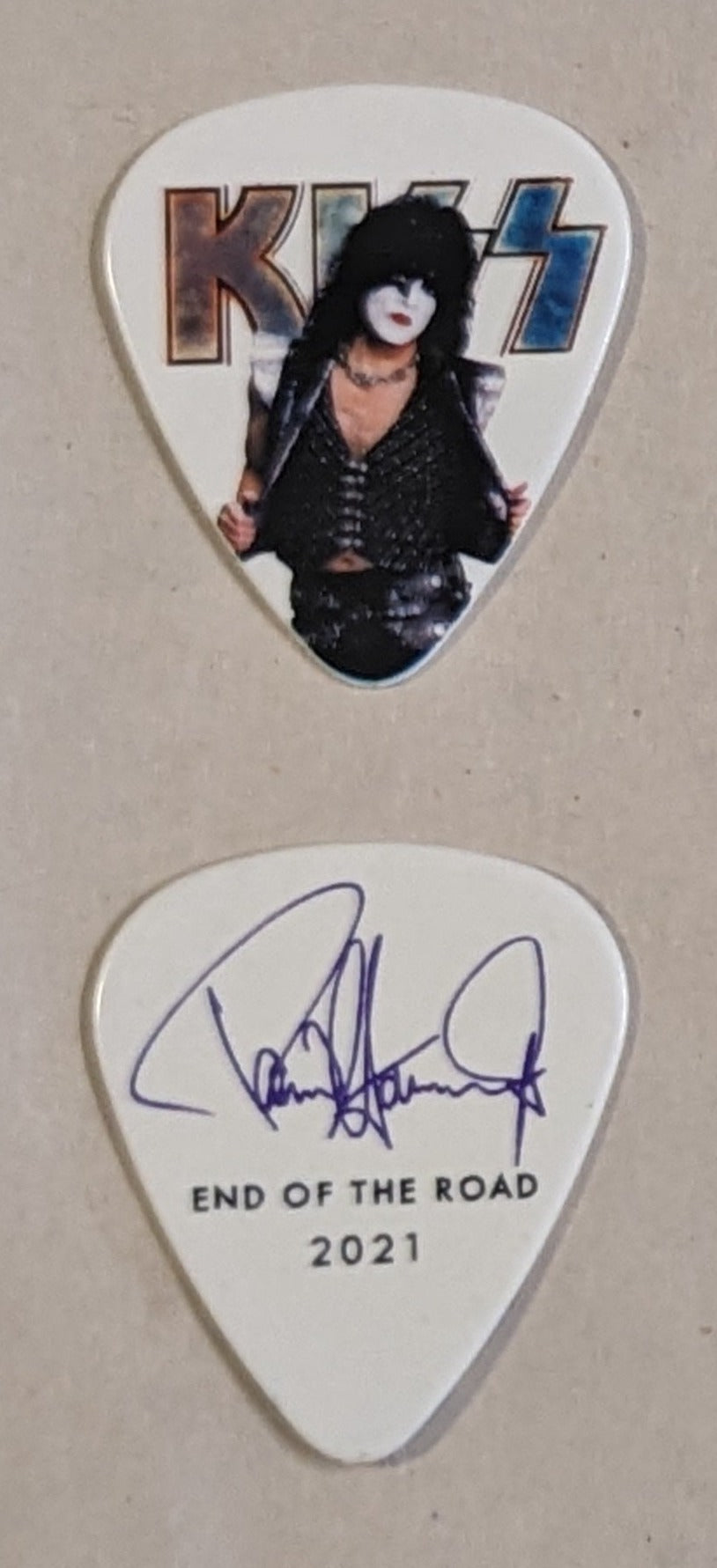 KISS 2021 End of the Road Tour INDIVIDUAL PICTURES Guitar Picks VERSION 2
