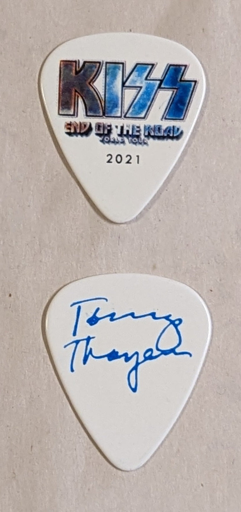 KISS 2021 End of the Road Tour LOGO Guitar Picks VERSION 2 VERSION 2