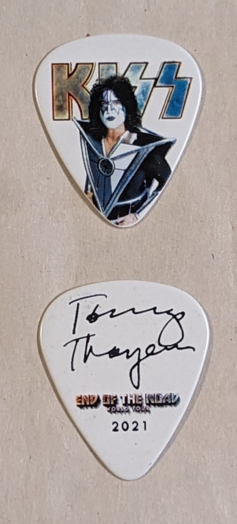 KISS 2021 End of the Road Tour INDIVIDUAL PICTURES Guitar Picks