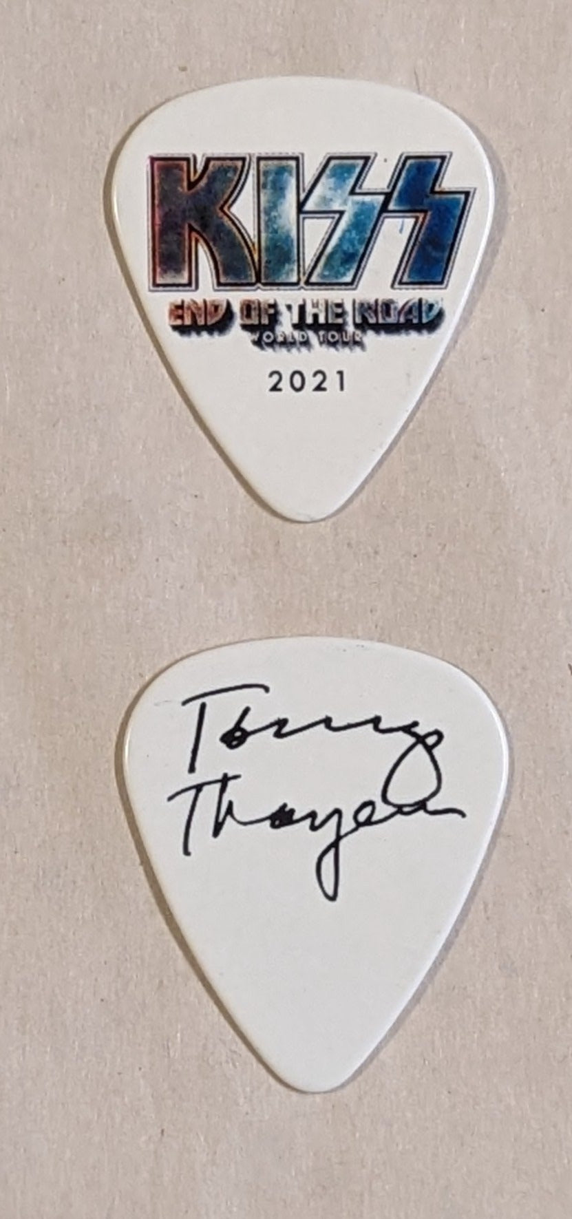 KISS 2021 End of the Road Tour LOGO Guitar Picks