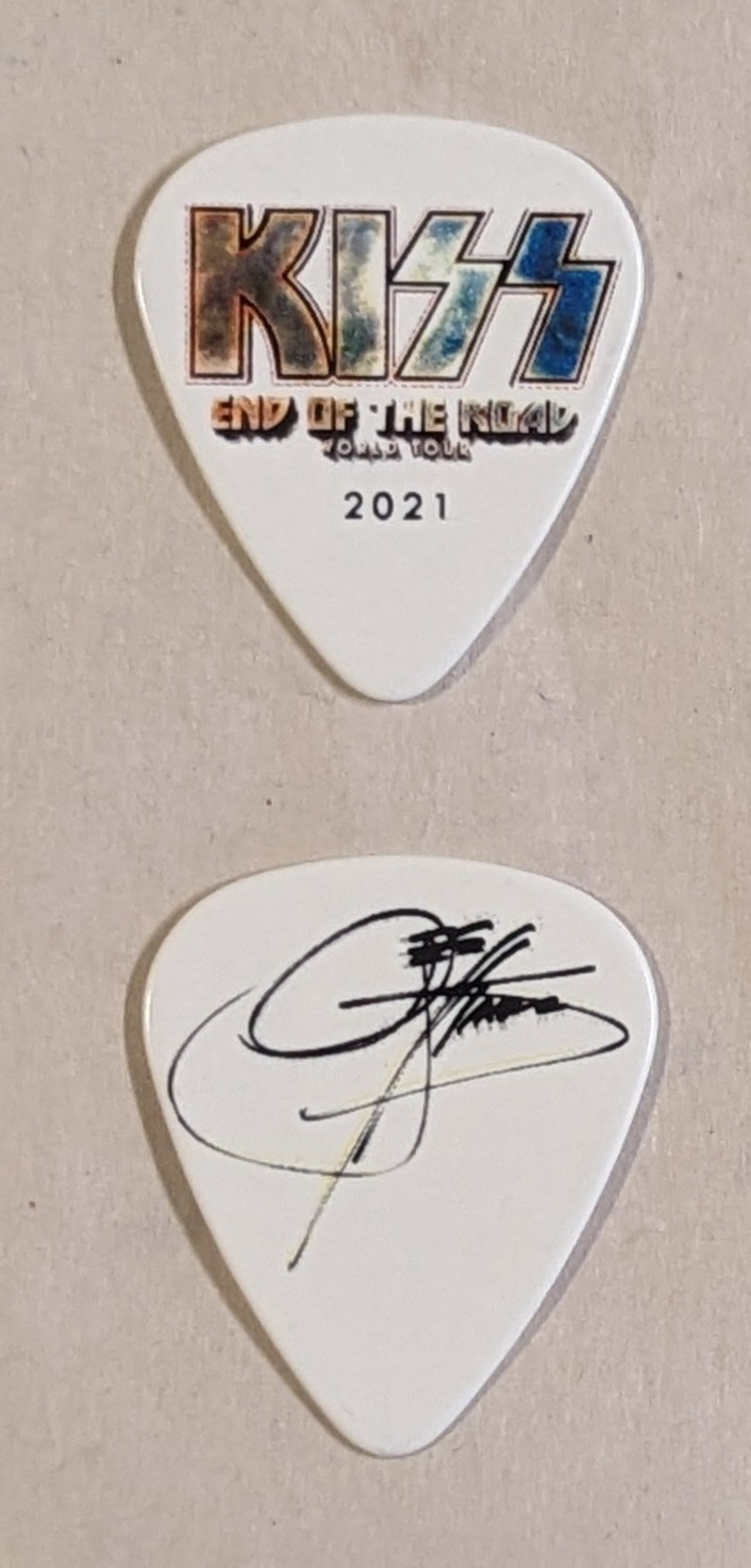 KISS 2021 End of the Road Tour LOGO Guitar Picks