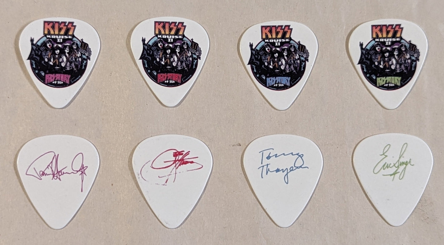 KISS Kruise XI KISStory At Sea 2022 Guitar Picks