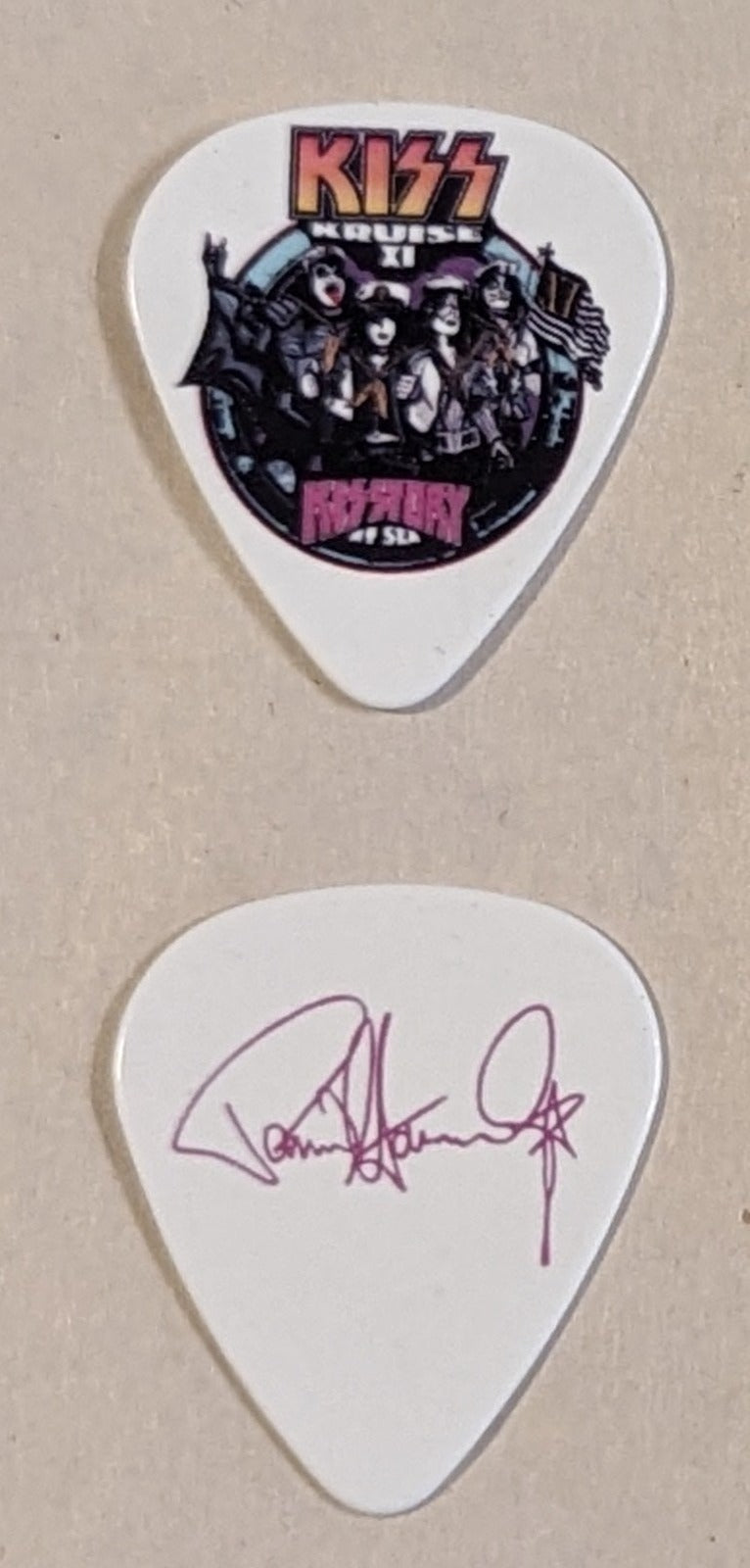 KISS Kruise XI KISStory At Sea 2022 Guitar Picks