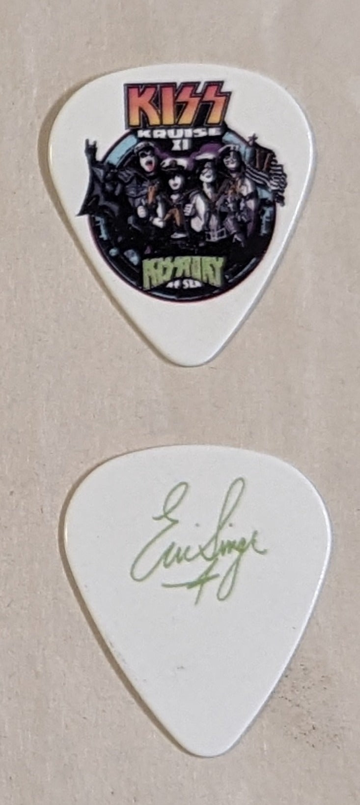 KISS Kruise XI KISStory At Sea 2022 Guitar Picks
