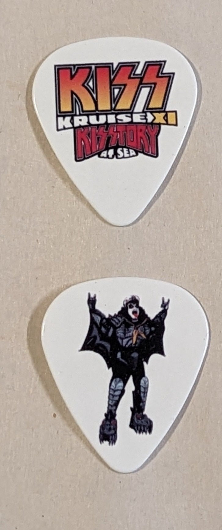 KISS Kruise XI Theme Night ANCHORS AWEIGH 2022 Guitar Picks
