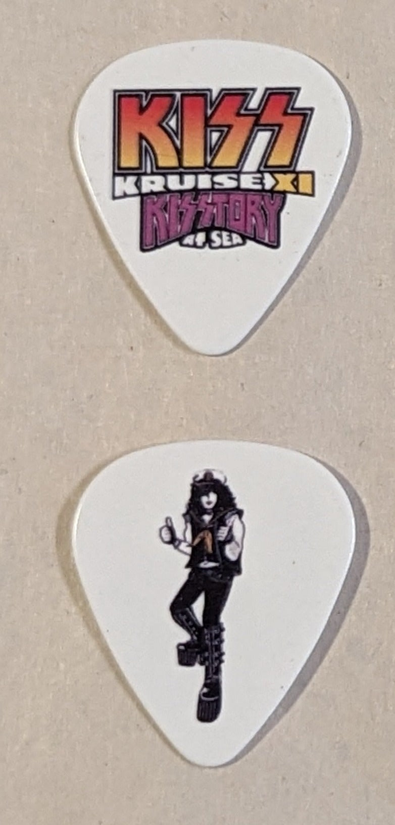 KISS Kruise XI Theme Night ANCHORS AWEIGH 2022 Guitar Picks