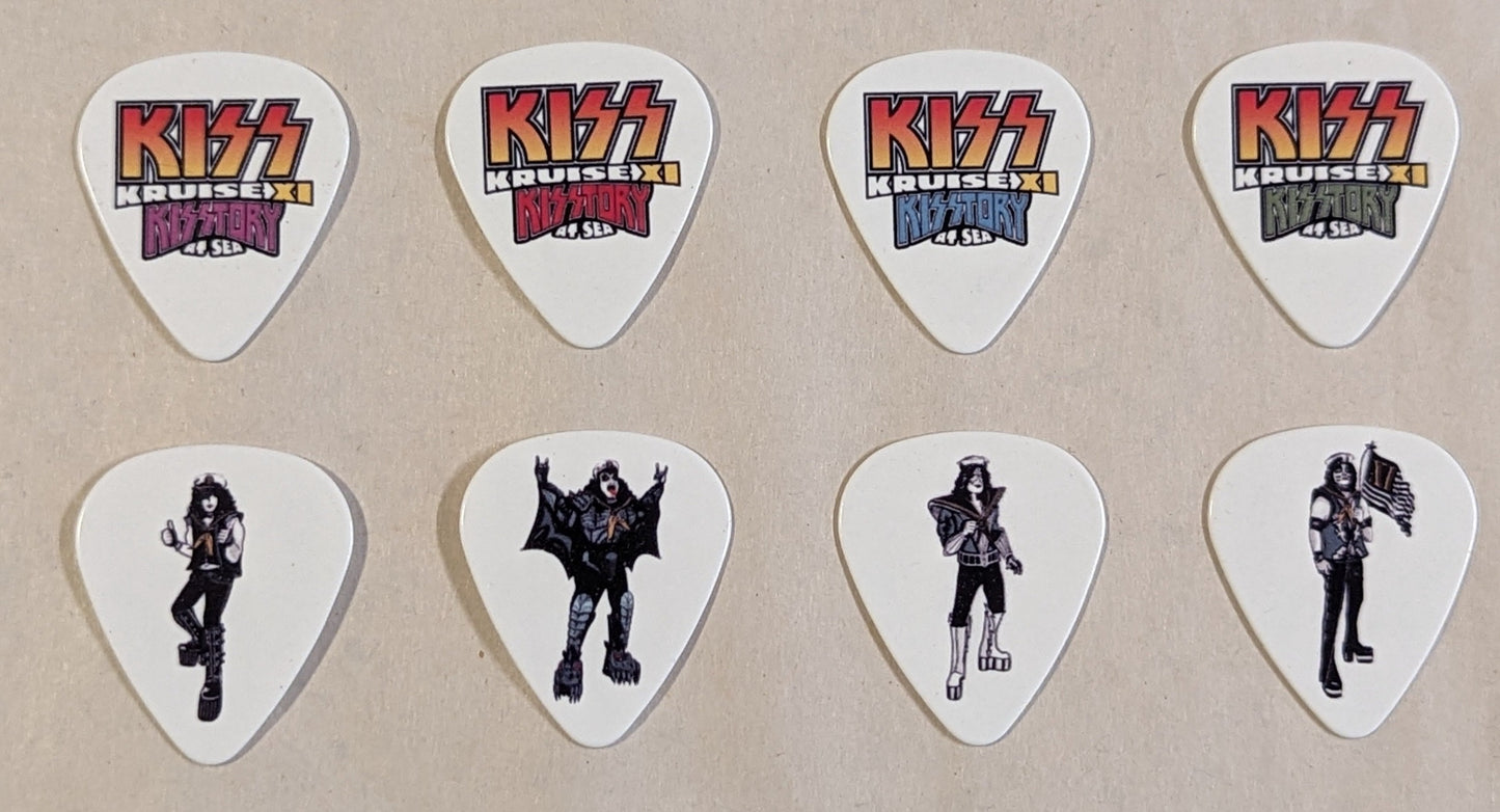 SPECIAL!! KISS Kruise XI Theme Night ANCHORS AWEIGH 2022 Guitar Picks