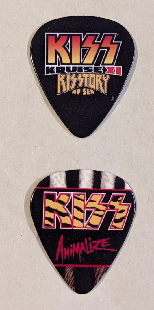 KISS Kruise XI ANIMALIZE Theme Night Guitar Pick