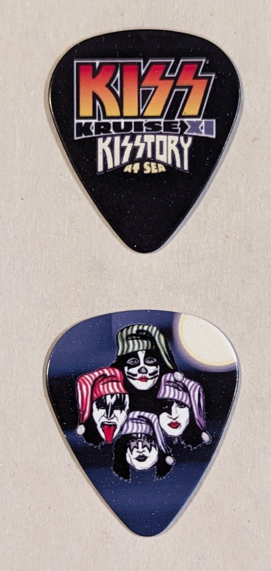 KISS Kruise XI Pajama Party Theme Night Guitar Pick
