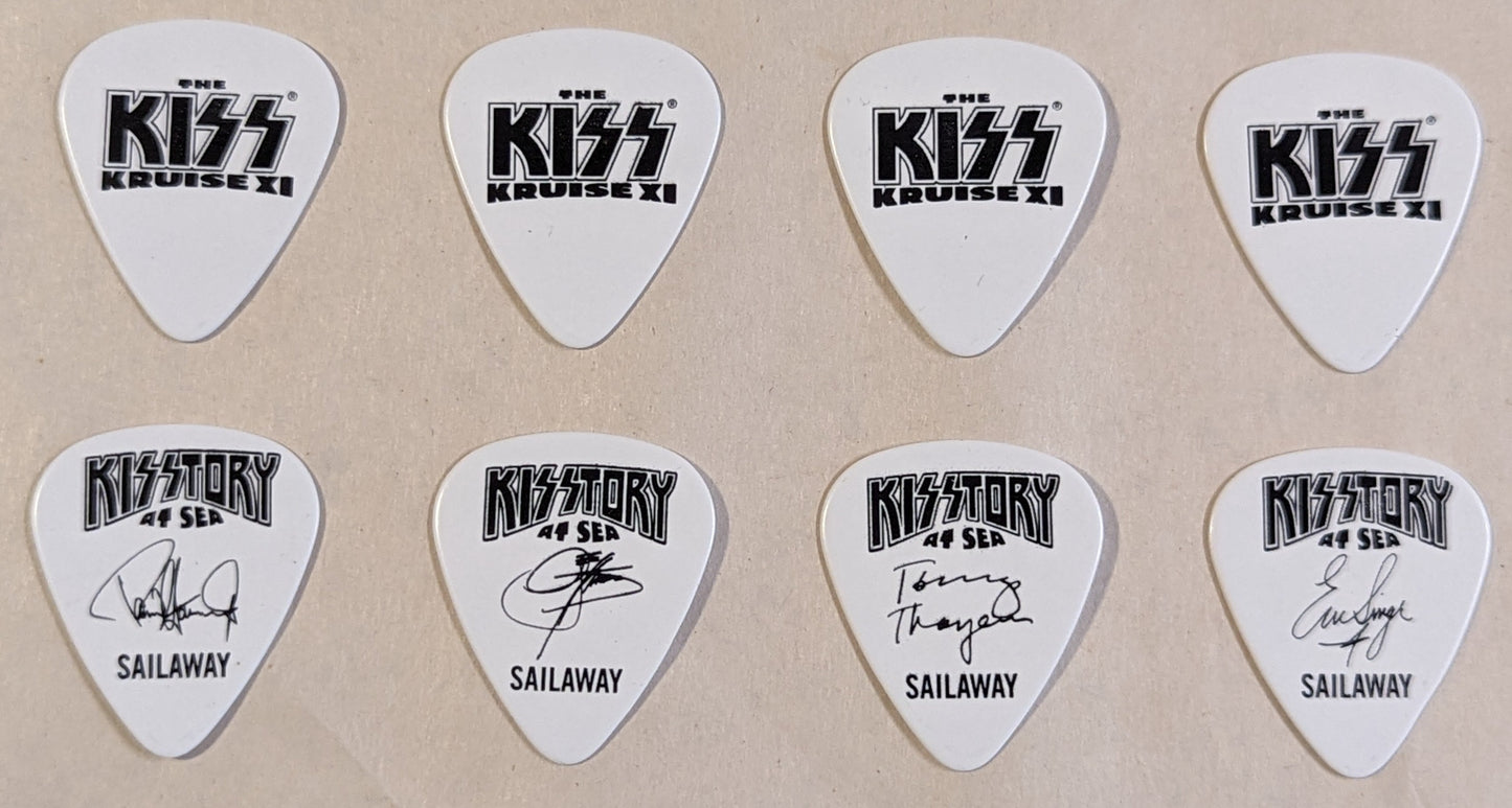 KISS Kruise XI Sailaway Guitar Picks